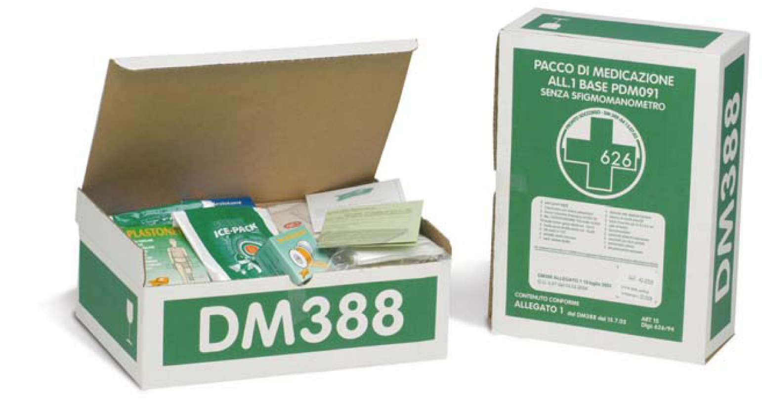 PACCO REINTEGRO BASE ALL 1 DM 388/03 SENZA SFIGMO