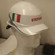 Elmetto da cantiere personalizzato  Italia