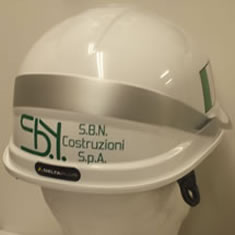 Elmetto da cantiere personalizzato Sbn