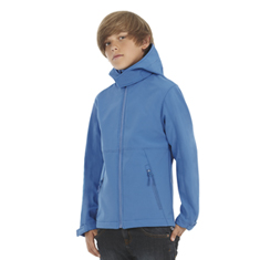 HOODED SOFTSHELL JACKET BAMBINO 3 strati